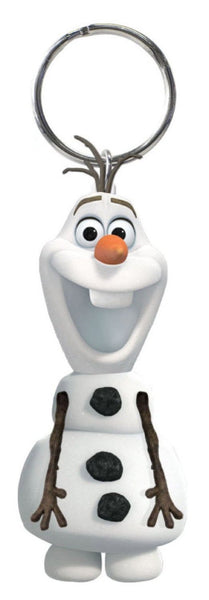 Olaf from Disney's Frozen 3D PVC Figure Keychain 2 3/4 inches tall