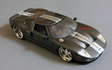 2005 Charcoal Grey Ford GT 1/24 Scale Diecast Model by Jada