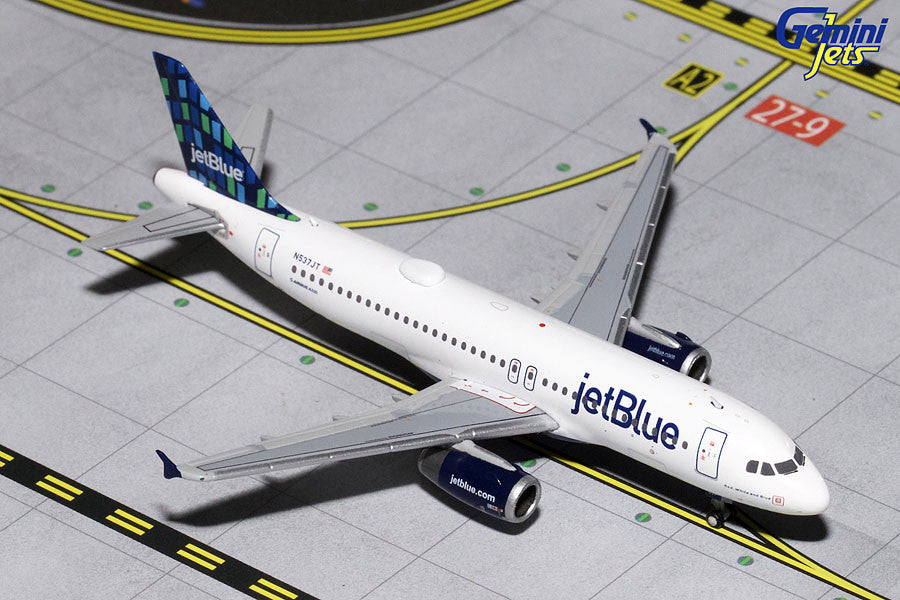 Gemini Jets Jetblue Airbus A320-200 (Hi-Rise Tail) 1/400 Diecast 