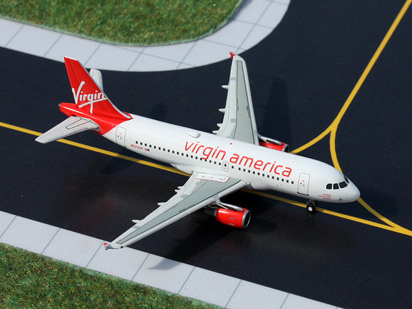 Gemini Jets Virgin America A319 1/400 Diecast Model Reg N523VA