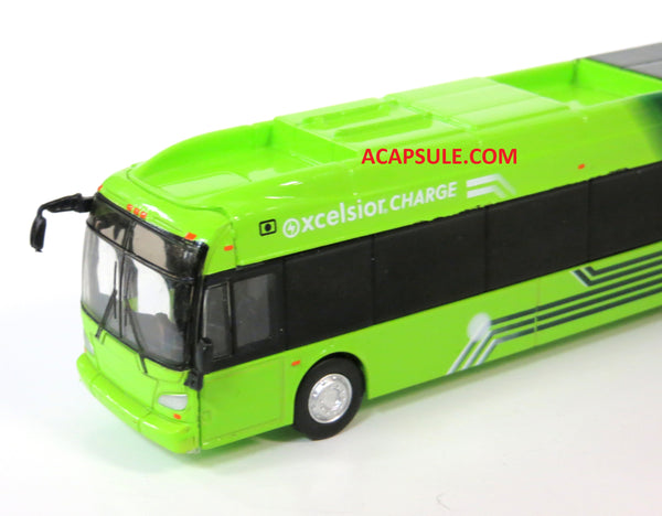 Green New Flyer Xcelsior Charge- 1/87 Scale Diecast Model Bus