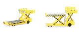 Herpa HE520621 Airport Accessories Container Loaders (2) 1/500 Scale