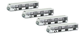 Herpa Airport Accessories 4 (Four) Airport Buses 1/500 HE521000