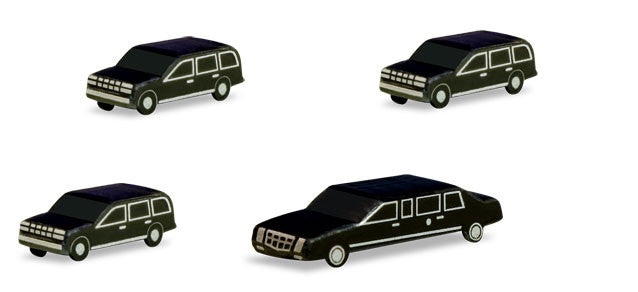 Herpa Airport Accessories Presidential Motorcade Set 1/500