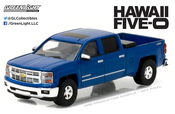 2014 Chevrolet Silverado from Hawaii Five-O 1/64 Scale Diecast Model