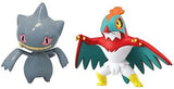Tomy Pokemon X & Y Hawlucha vs Banette 2 pack Small Figures