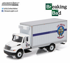 Los Pollos Hermanos 2013 International Durastar Refrigerated Delivery Truck 1/64 Diecast Model by Greenlight from TV series Breaking Bad