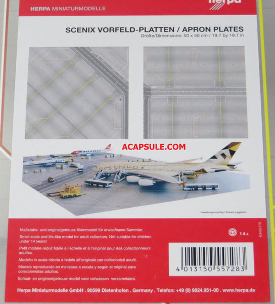 Herpa Scenix 1/200 Scale Apron Ground Plates (HE557283 )