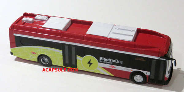 Toronto TTC 1/87 Scale New Flyer Xcelsior XE40 Electric Transit Bus Diecast Model