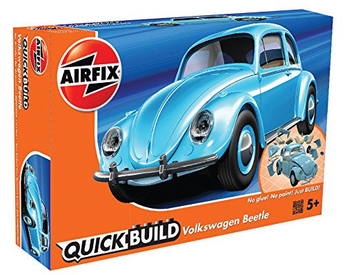Volkswagen Beetle Light Blue Construction Toy