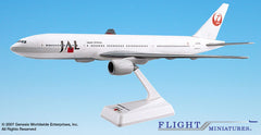 Flight Miniatures Japan Airlines Boeing 777-200 1/200 Scale Model with Stand