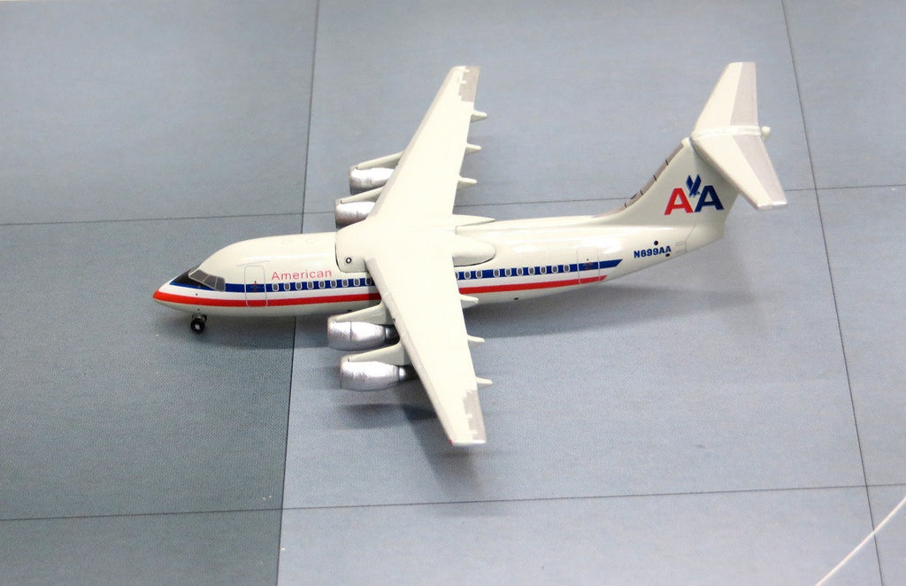 Jet-X American Airlines Bae 146-200 Diecast Model 1/400 Scale