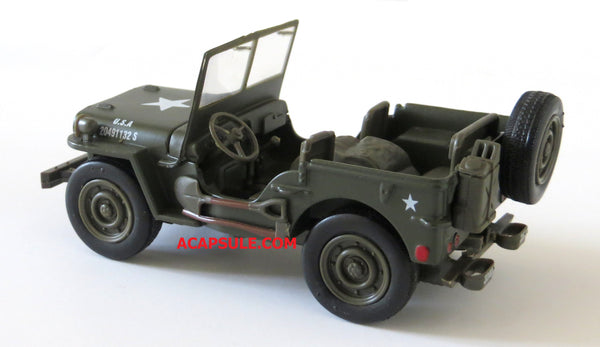 Military Mission 1/32 Scale Diecast Willys Jeep US Army Model