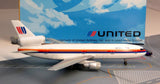 United Airlines DC-10 (74-93 Tulip Livery) Diecast Model 1/400 Scale