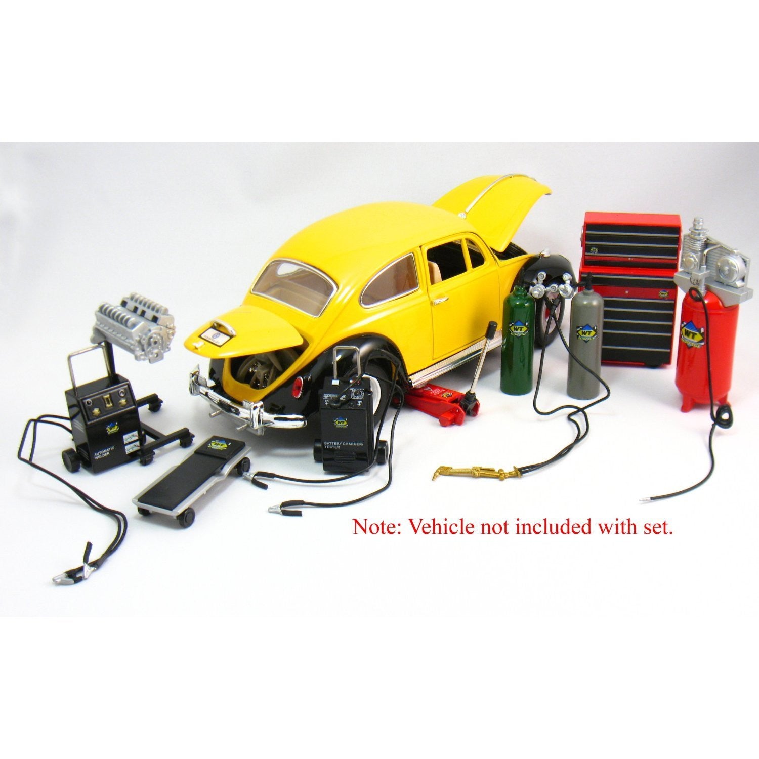 KINSFUN ダイキャスト 1/18 CAR GARAGE ガレージツール KinsfunGarageAcessory.jpg?v=