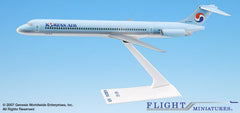 Flight Miniatures Korean Airlines MD82 1/200 Scale Model with Stand Reg HL 7203