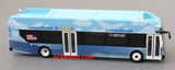 New York City MTA LaGuardia Link Q70 1/87 Scale New Flyer Xcelsior CNG Model Bus