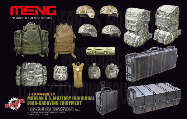Modern US Military Individual Load-Carrying Equipment 1/35 Model Kit