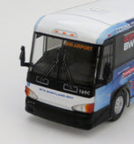 MTA Maryland Commuter Bus 201 to BWI Marshall Airport - 1/87 Scale MCI D4505 Motorcoach Diecast Model