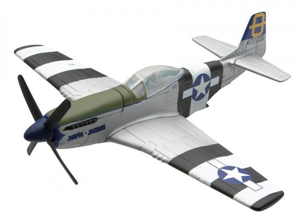 Corgi Flight North American Mustang P51 1/72 Scale Diecast Model with Stand