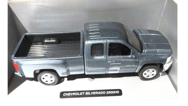 Teal New Ray 1/32 Scale Chevy Silverado 2500 H Pick Up Diecast-Plastic Model Toy
