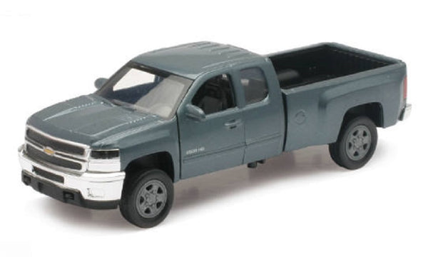 Teal New Ray 1/32 Scale Chevy Silverado 2500 H Pick Up Diecast-Plastic Model Toy