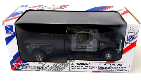 Black New Ray 1/32 Scale Ford F-350 Super Duty Pick Up Diecast-Plastic Model Toy