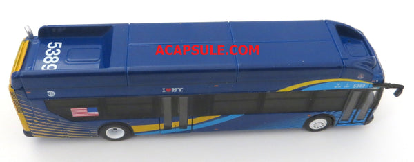 New York City Transit Q10 to JFK Airport 1/87 Scale New Flyer Xcelsior Transit Bus