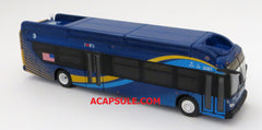 New York City Transit M4 to Penn Station 1/87 Scale New Flyer Xcelsior Transit Bus