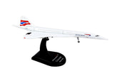 British Airways Concorde 1/350 Diecast Model with Stand Reg. G-BOAD