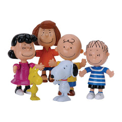 Peanuts and Gang Bendable Poseable Collectible Boxed Set