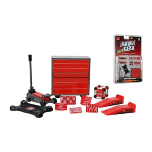 Hobby Gear 1:24 Scale Backyard Mechanic 11 Piece Diorama Set