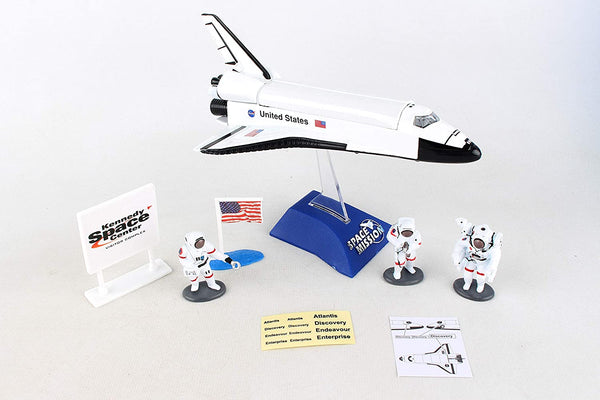 Space Adventures Space Shuttle Orbiter 7 Piece Playset