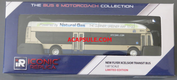 RTC Las Vegas 1/87 Scale New Flyer Xcelsior CNG Model Bus