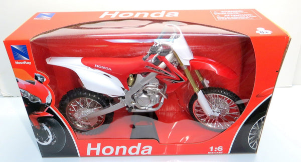 New Ray 1:6 Scale 2012 Red Honda CRF450