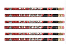 Rutgers Scarlet Knights Wooden Pencils 6 Pack