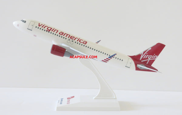 Skymarks Virgin America (Sharklet Verison) A320 1/150 Scale Plane with Stand SKR777A
