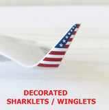 Skymarks Virgin America (Sharklet Verison) A320 1/150 Scale Plane with Stand SKR777A