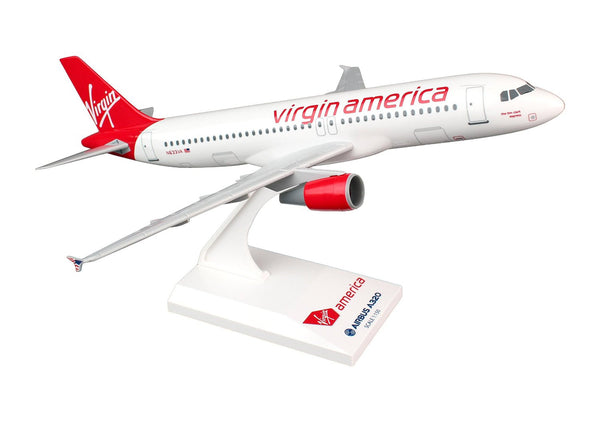 Skymarks Virgin America A320 1/150 Scale Plane with Stand