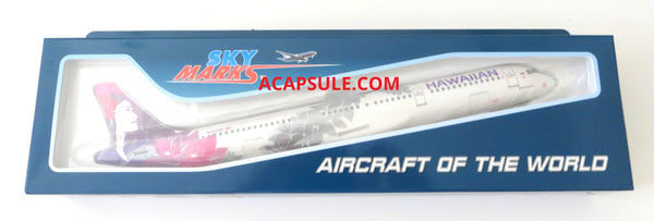 Skymarks Hawaiian Airlines A321 Neo 1/150 Scale Model Plane with Stand N202HA SKR990