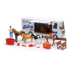 New Ray Toys Country Life Horse Vet RV Playset