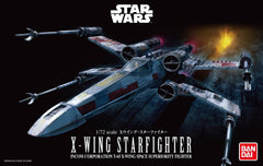 X-Wing Star Fighter "Star Wars", Bandai Star Wars 1/72 Plastic Model