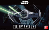 Tie Advanced x1 "Star Wars", Bandai Star Wars 1/72 Plastic Model