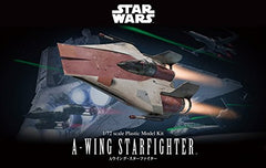 A-Wing Starfighter "Star Wars", Bandai Star Wars 1/72 Plastic Model