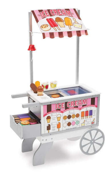 Melissa & Doug Hot Dog or Ice Cream Food Cart