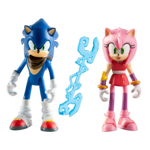Sonic Boom Sonic & Amy 3 inch Action Figures