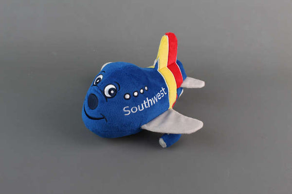 Southwest Airlines Heart Airplane Plush with Sound