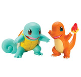 Tomy Pokemon Action Pose 2 Pack Squirtle vs Charmander