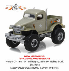 1941 Military 1/2 Ton 4 x 4 from Stacey David's GearZ 1/64 Diecast