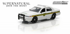 Sioux Falls Ford Crown Victoria Interceptor from Supernatural 1/64 Scale Diecast
